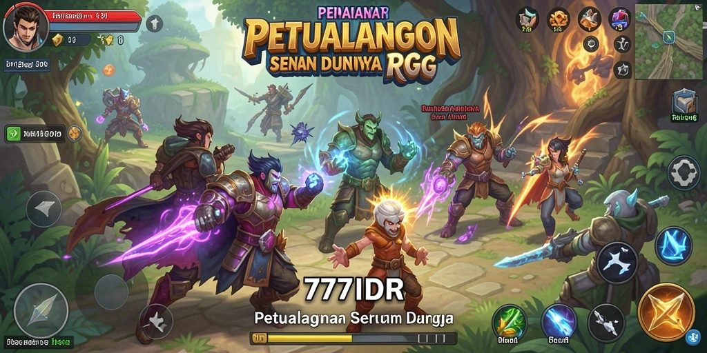 Gameplay menakjubkan dalam dunia RPG penuh petualangan.