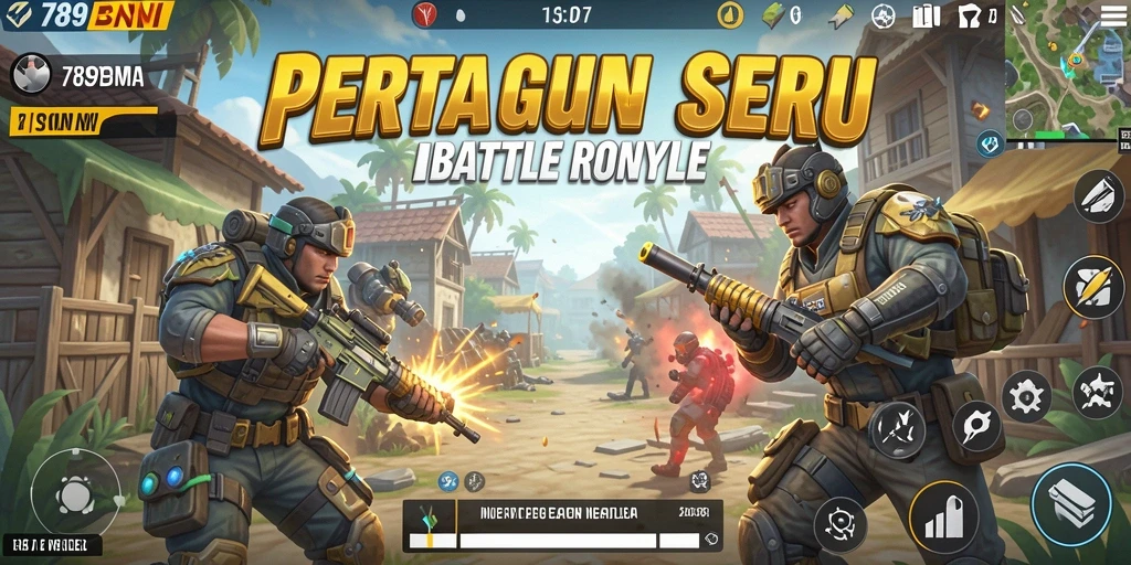 Gameplay menegangkan dalam pertempuran Battle Royale di 789BNI.