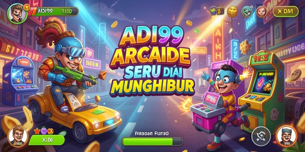 Tampilan menarik dari gameplay seru ADI99 dengan efek visual yang menawan.