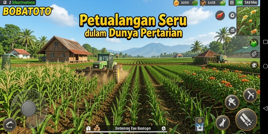 Tangkapan layar gameplay pertanian BOBATOTO yang menarik.