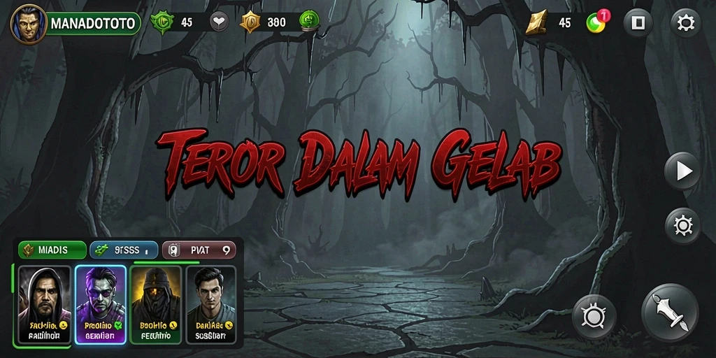 Gameplay menegangkan dalam suasana penuh horor.