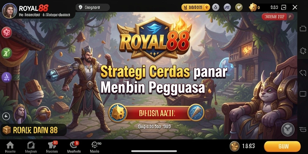 Tampilan gameplay <strong>ROYAL88</strong> yang menarik dalam strategi pertempuran.