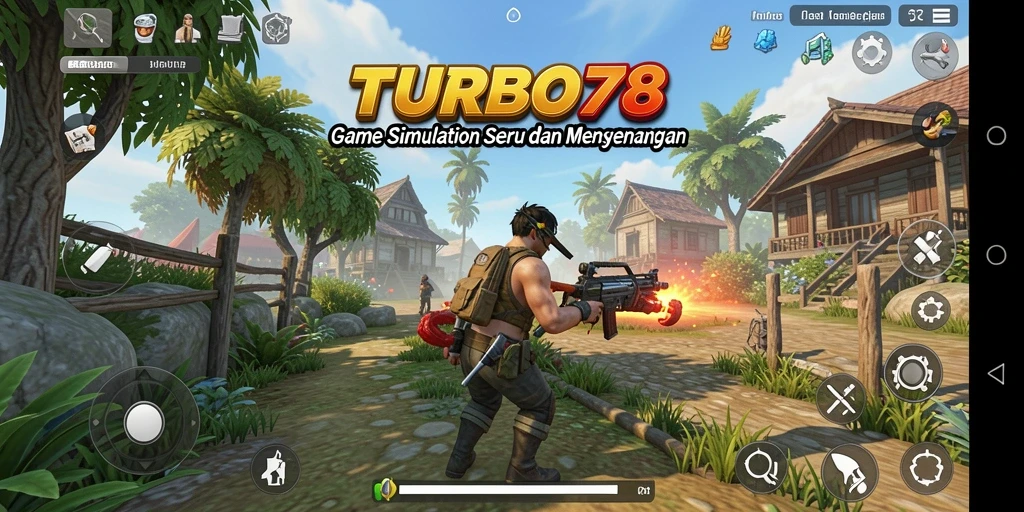Tampilan gameplay TURBO78 yang mendebarkan dan interaktif.